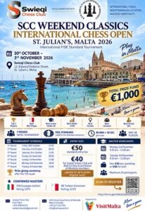 Tutto pronto per il SCC Weekend Classics International Open 2026