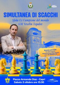 Capri, una giornata speciale tra scacchi, sport e amicizia